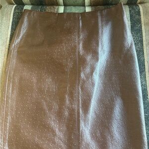Elegant Brown Skirt